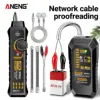 ANENG M469A Smart Network Cable Tester RJ45 RJ11 LAN Cable Tester Finder Wire Tracker Receiver Network Repair Electrical Tool 1