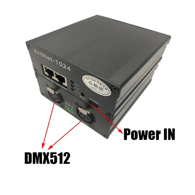 ArtNet 1024 양방향 컨트롤러, 3D 시뮬레이션 소프트웨어, GrandMa R44 TT Madrix, DMX 512 LAN, 새로운 업데이트