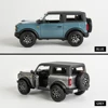 Maisto 1:24 2021 Ford Bronco Badlands Blue Die Cast Vehicles Collectible Model Car Toys 6