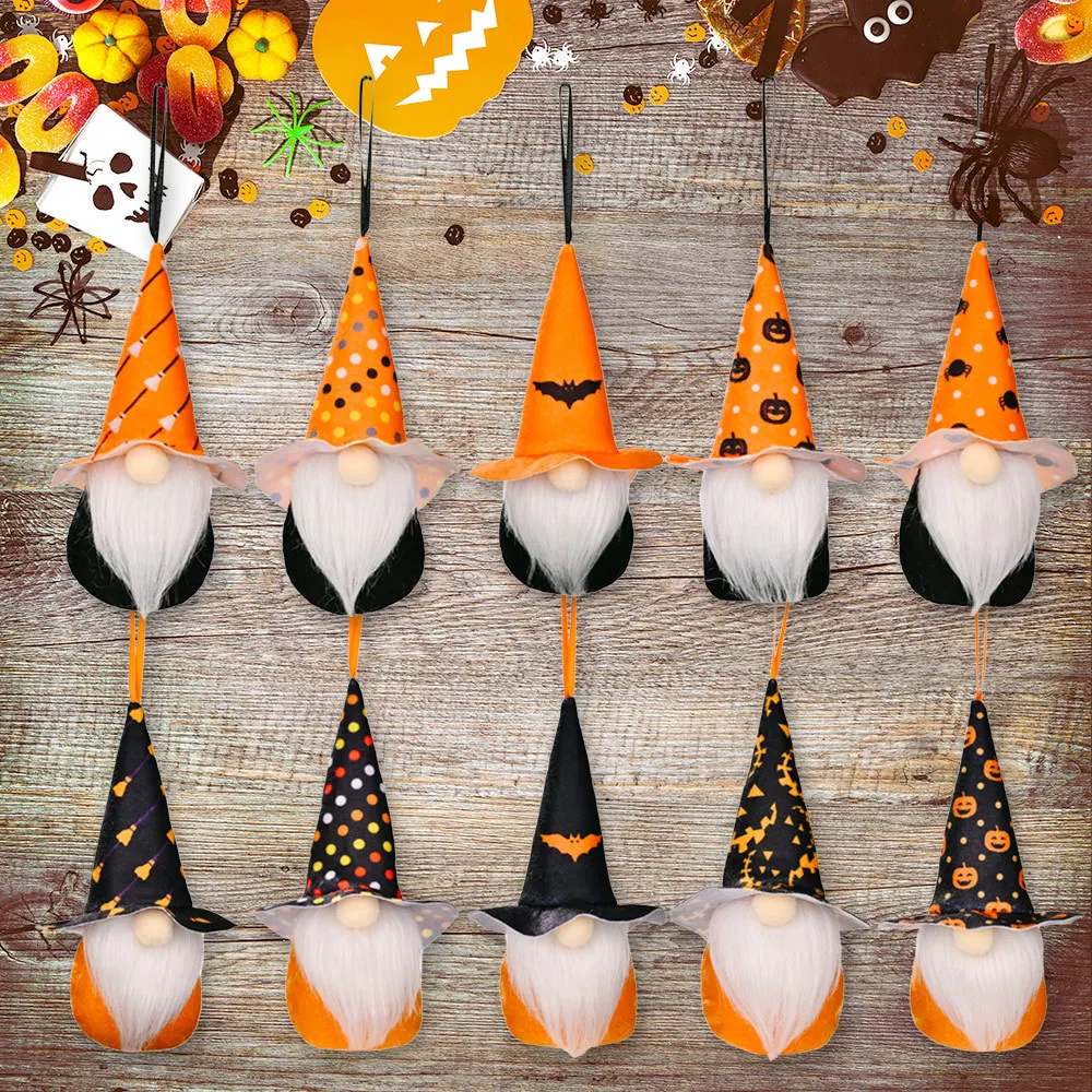 

Halloween Decorative Small Pendant Halloween Faceless Doll Rudolf Doll Pendant