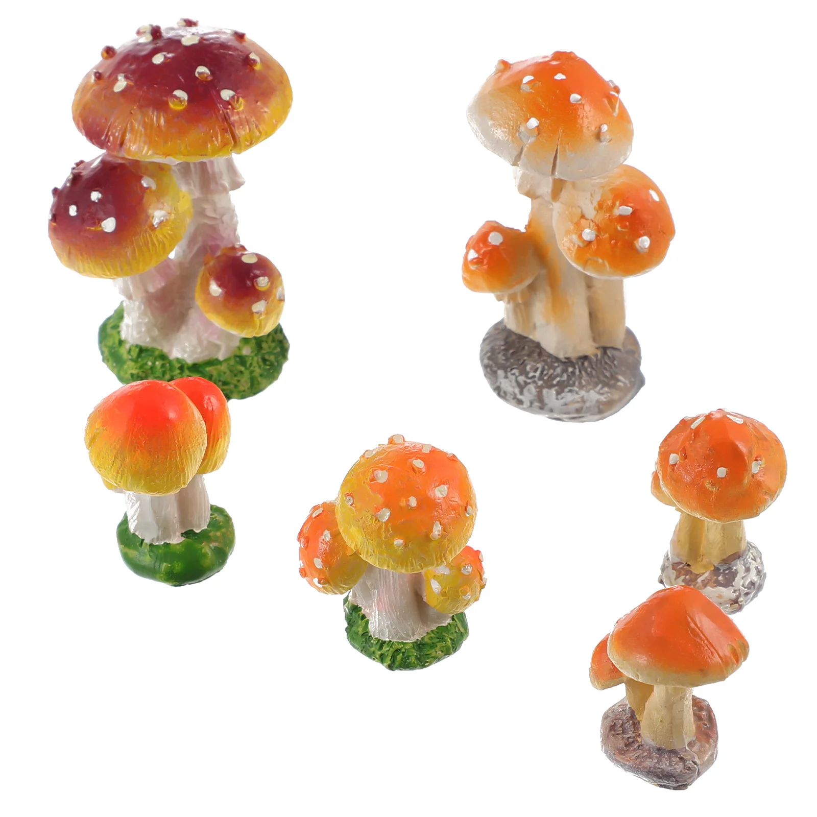 

Home Decor Mini Mushroom Statue Miniatures Decoration Resin Diy Yard And Garden Decors Decoration Outdoor Ornament Micro