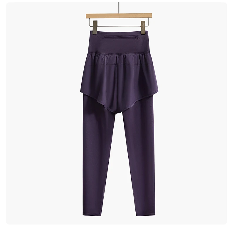 DRUR M-4XL Yoga-Outfits, 2-teiliges Trainingsset, Sweatshirt mit durchgehendem Reißverschluss und Hose, Damen-Trainingsanzug, aktive Kleidung, Herbst-Winter-Sportbekleidung – Detail 21