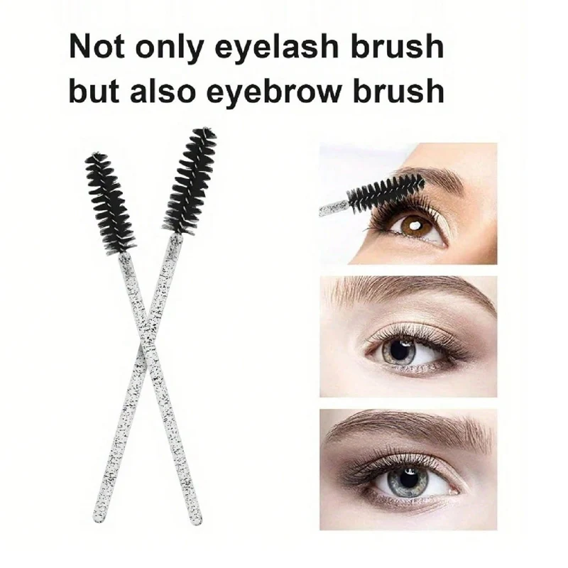 Disposable Eyelash Brushes Spoolies for Makeup Extension
