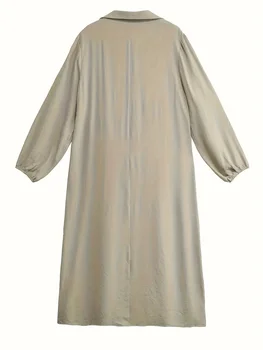 فستان قميص طويل الأكمام 3