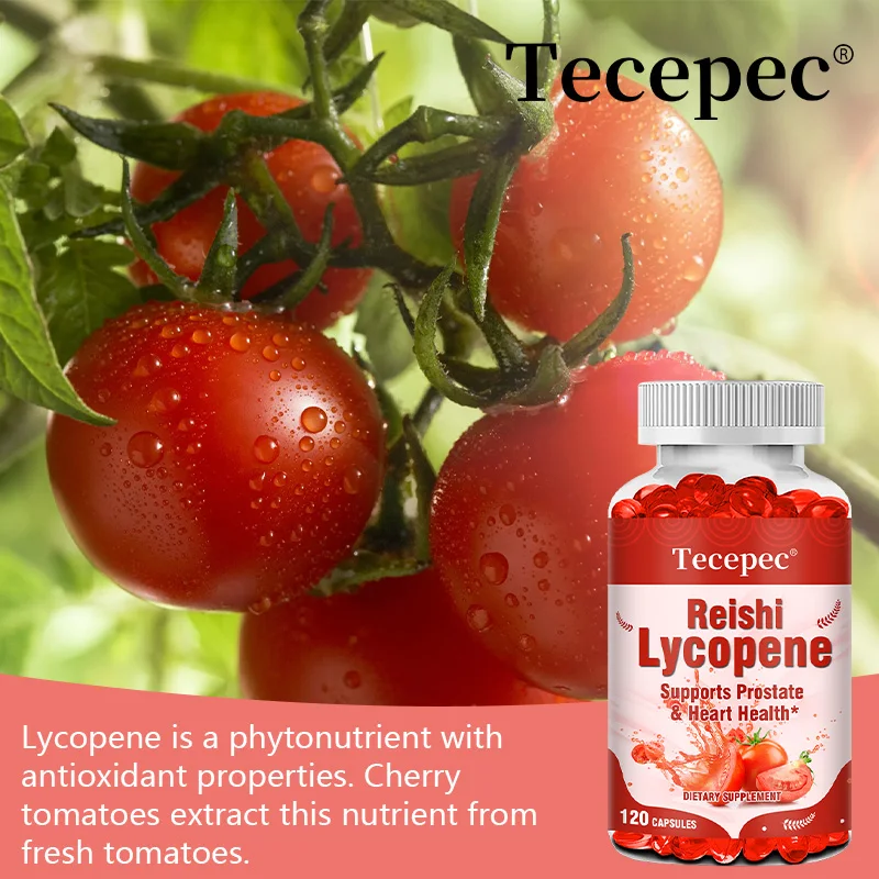 Lycopene, Dietary Supplement-Powerful Antioxidant, Anti-Aging, Supports Fleet and Heart Health, 30/60/120 Capsules