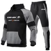 2023 Men New Can Am Team Spyder Motorcycles Hooded Tracksuits Autumn and Winter Pullover + Trousers Clothing Sport Hoodies Suit 5