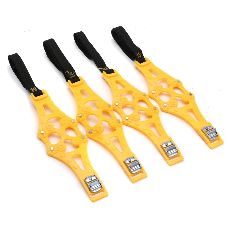 Tire Chains 4pcs Car Anti-skid SUV Universal Snow Mud Tires