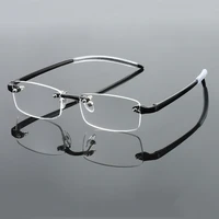 Elbru Ultralight TR90 Rimless Reading Glasses Men&Women Frameless Presbyopic Optical Eyeglasses Diopters+1.0+1.5+2.0+2.5+3 Gafas 2