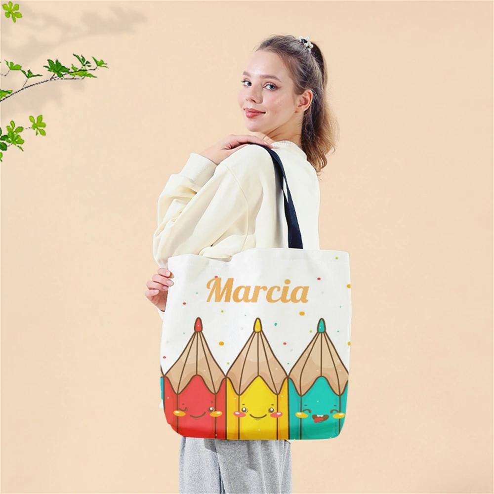 New women's tote bag, customized photo shopping bag, can be customized according to your unique design