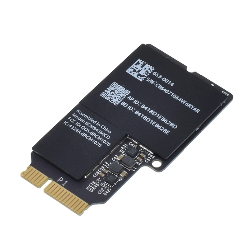 

1 Piece BCM94360CD Wifi Bluetooth Card 2.4Ghz/5Ghz BT 4.0 Wireless Module 1750Mbps Dual Band Broadcom For Apple Hackintosh