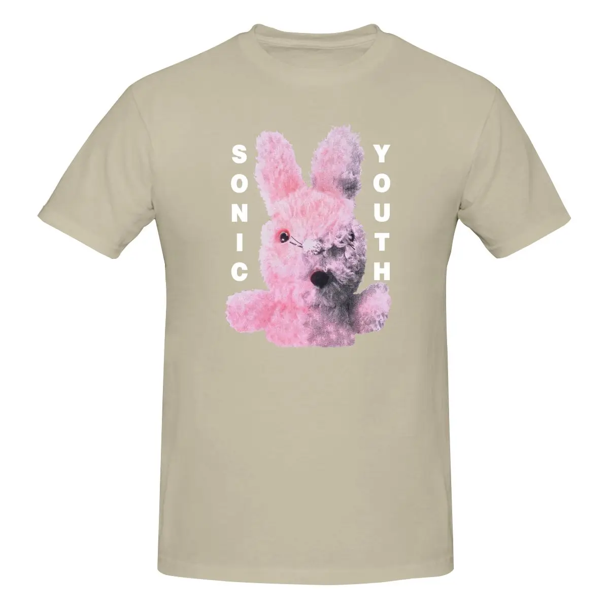 thumbnail image 1 of Camiseta de Sonic Youth Dirty Bunny, regalo, estilo retro, estilo Harajuku, combina con todo, 1 of 5