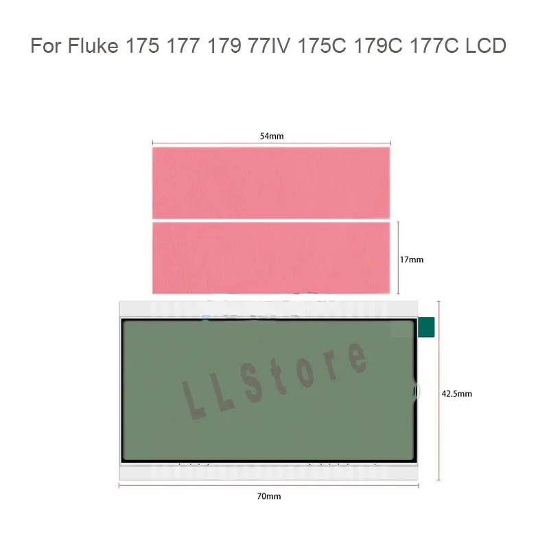 FLuke 175 177 179 77IV 175C 179C 177C LCD 화면 디스플레이 매트릭스 화면 교체 및 수리 부품과 호환 가능