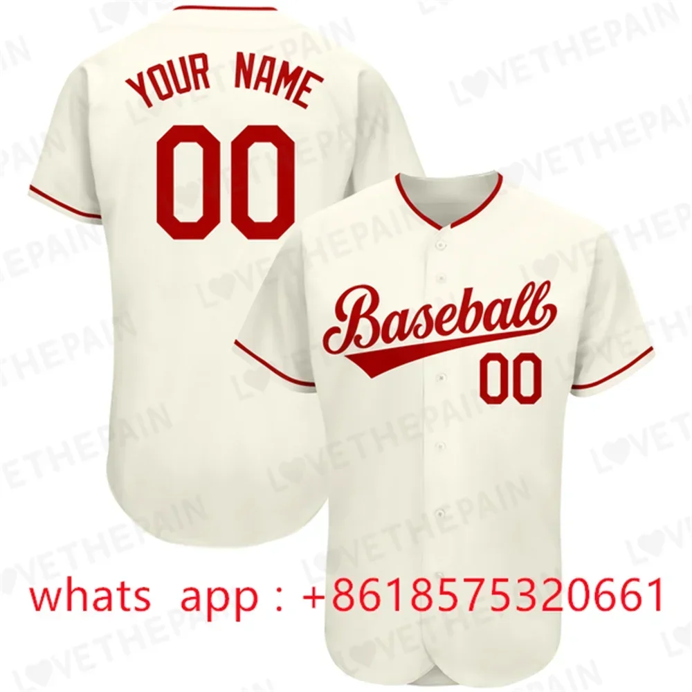 Customization Ice Hockey Jersey Personalized Print Your Name Number Team Shirts Competition Training Jerseys For Men Women Youth