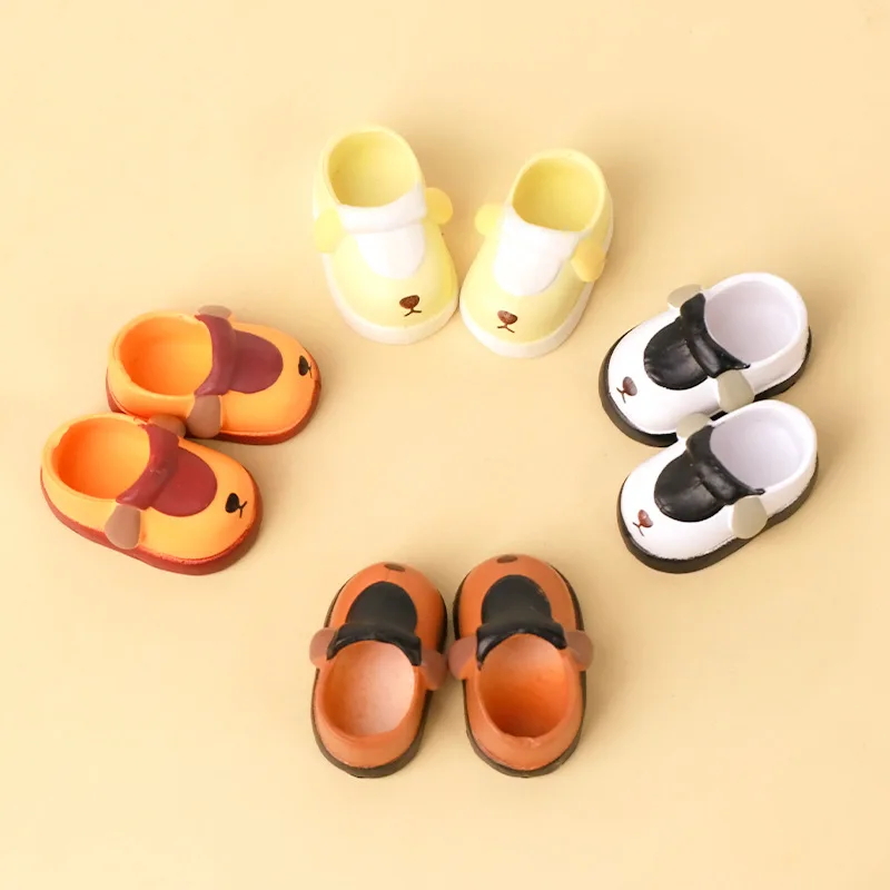 Ob11 Dolls Slippers Pvc Shoes Cartoon Cute Sports Shoes with Magnet for Molly, Obitsu11,Gsc, Ufdolls,1/12BJD Doll Accessories 4
