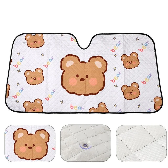 Pare-brise pare-soleil de dessin animé de bonbons pour fille Kawaii,  couverture de pare-brise de fenêtre de voiture, protection solaire -  AliExpress