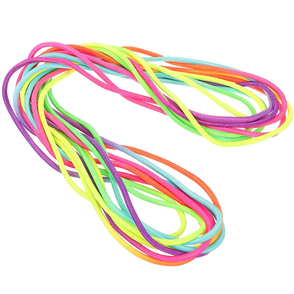 

Rubber Band Exercise Jump Ropes Skipping Jumping Student for Kids Fitness Outdoor Toy