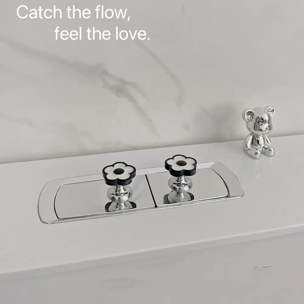 Description Picture 5 of itemCreative Cute Toilet Press Button Portable Useful Bathing Room Water Tank Push Switch Tool Cabinet Door Drawer Handle