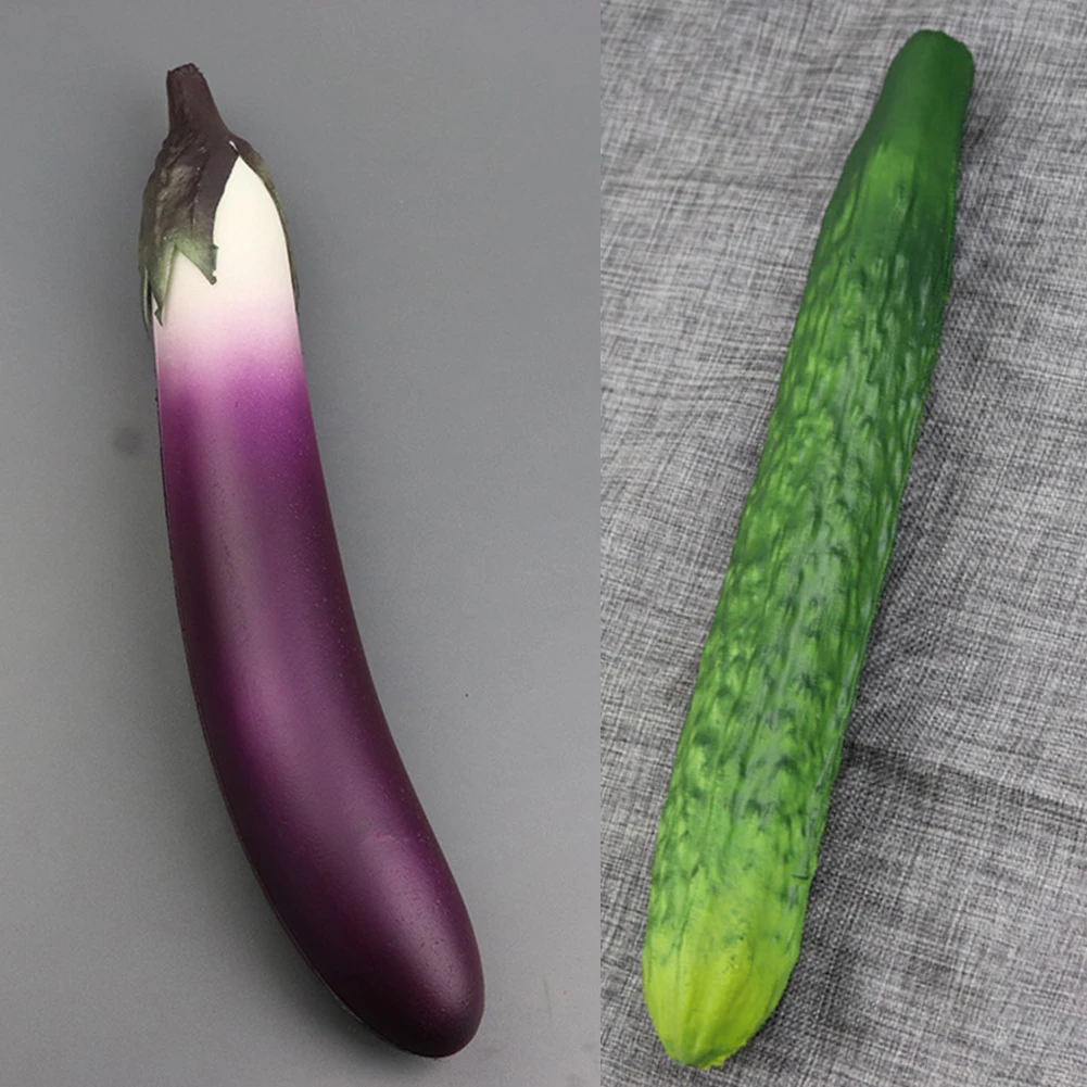 Simulation Eierpflanzen Künstliche Aubergine Modell Schrank Hotel Esszimmer Restaurant Shop Shop Dekor Gefälschte Gemüse Foto Requisiten – Detail 4