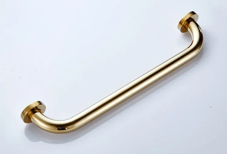 Description Picture 3 of itemGrab Rail Gold Brass Wall Mounted Bathroom Armrest Handle Bathtub Grab Bar Toilet Elderly Handrail Home Safety