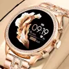 For Huawei Xiaomi Apple Samsung Smart Watch Women Ladies 2024 New Bluetooth Call Sport PPG+ECG SmartWatch for Women Present Gift 1
