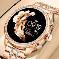 For Huawei Xiaomi Apple Samsung Smart Watch Women Ladies 2024 New Bluetooth Call Sport PPG+ECG SmartWatch for Women Present Gift 1
