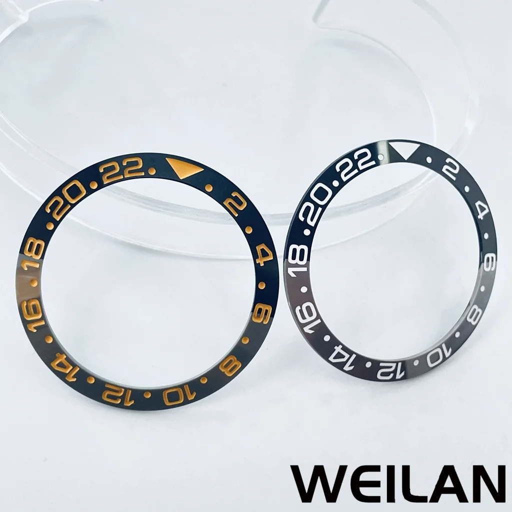 Ceramic Bezel GMT Diver Style Inlay Replacement