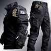 Tactical Uniform Suits Outdoor Camo Hunting Clothes Combat Shirts Cargo Pants Men Fishing Trainning Airsoft Paintball Sets 1