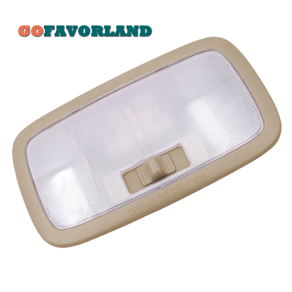 Rear Upper Inner Room Lamp Light Beige Plastic Clear 92800 1E000QS 928001E000QS For Hyundai