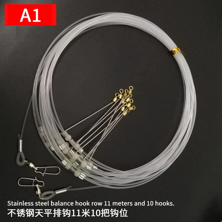 PD Fishing Gear Sea Fishing Longline Tandem Hook Set