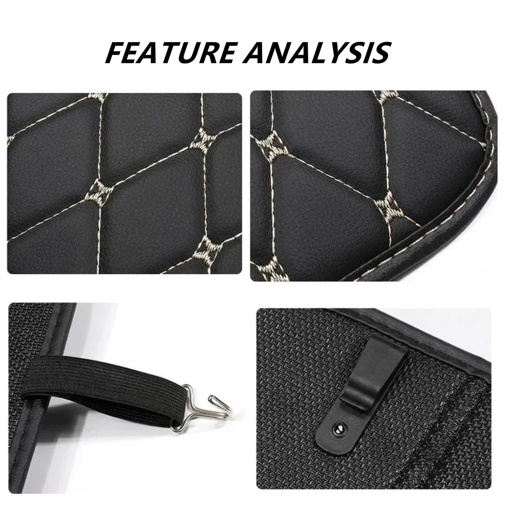 Universal Car Seat Back Protector Cover Children Kids Anti Mud Dirt Auto Seat Cover Anti Kick Mat Pad Car Accessories car seat protector