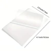 50 PCS Self-Adhesive Laminating Sheets, 2.9 x 4.1 Inches Clear TransparentLaminating Sheets No Machine Needed 2