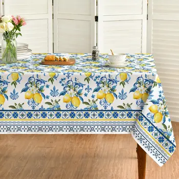 Tovaglia impermeabile rettangolare con motivo iride classico, decorazione per feste, cucina lavabile, tovaglia da pranzo, decorazioni per matrimoni 1