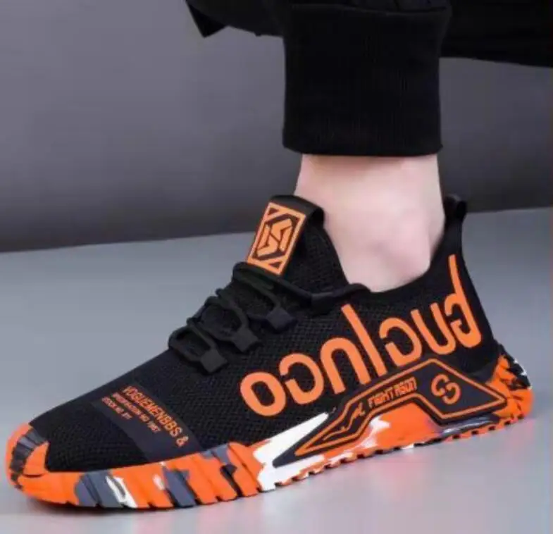 Designer Men's Shoes Sports Running Shoes Men's Sneakers Spring Autumn Lace-Up Mesh Breathable Sneakers Men's Casual Shoes Chaus 9