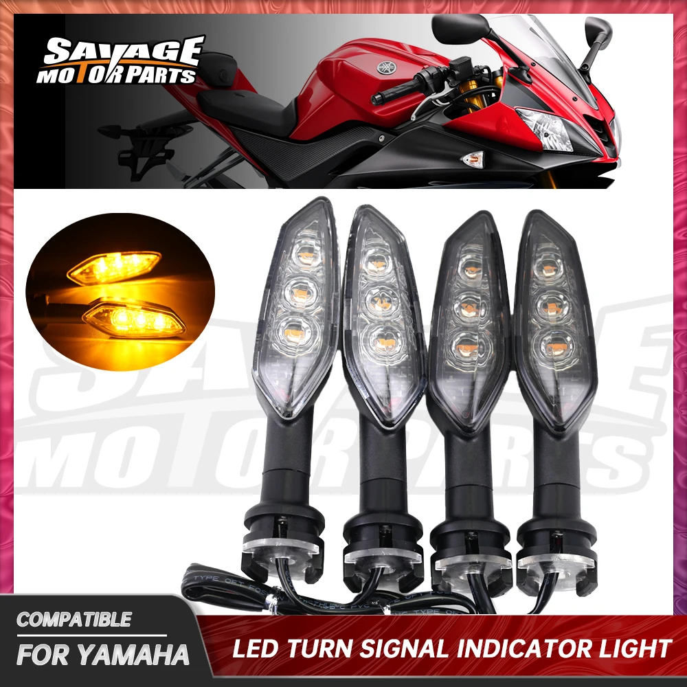 

Motorcycle Accessories Parts For YAMAHA YZFR15 YZF R1 R3 R125 Motorcycle Led Turn Signals Flasher