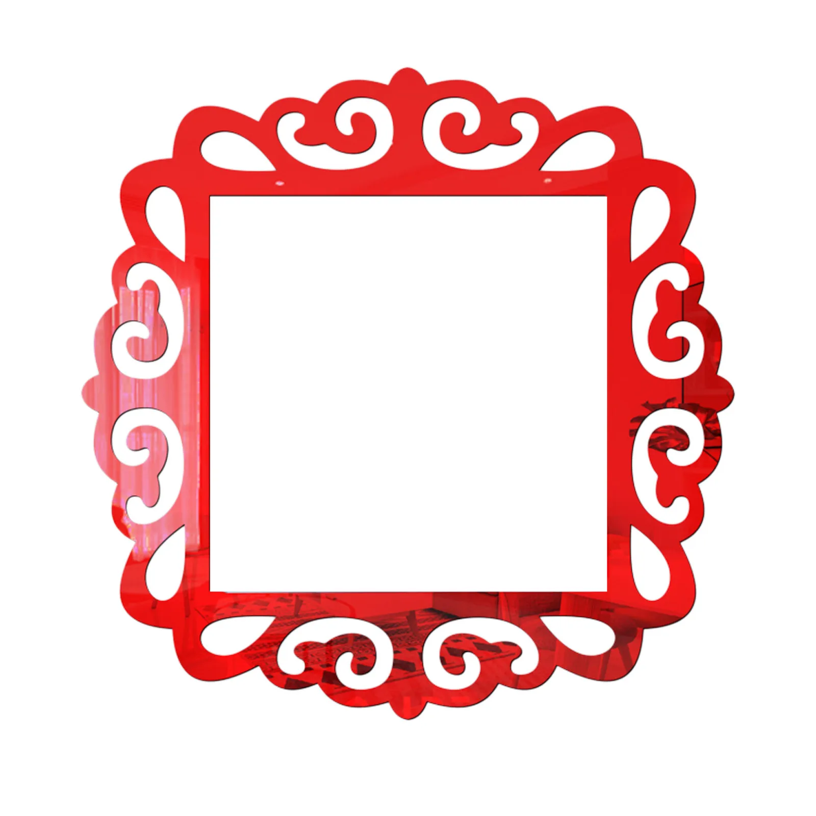 Hot Sale Waterproof Switch Sticker Home Decor Wall Mirror Style Photo Frames For Shop Switch Home Decoration Wall Mirror