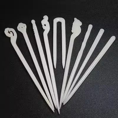 

Vintage Hetian White Jade Hairpin Accessories