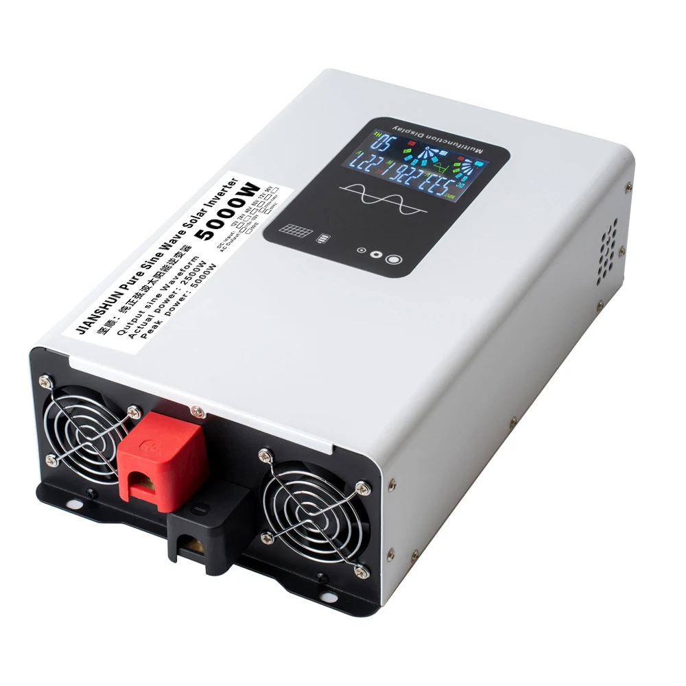 Description Picture 6 of itemPure Sine Wave Inverter 5000W 6000W 8000W Power Converter LCD Display DC12V 24V To AC 220V 110V Voltage Solar Power Car Inverter