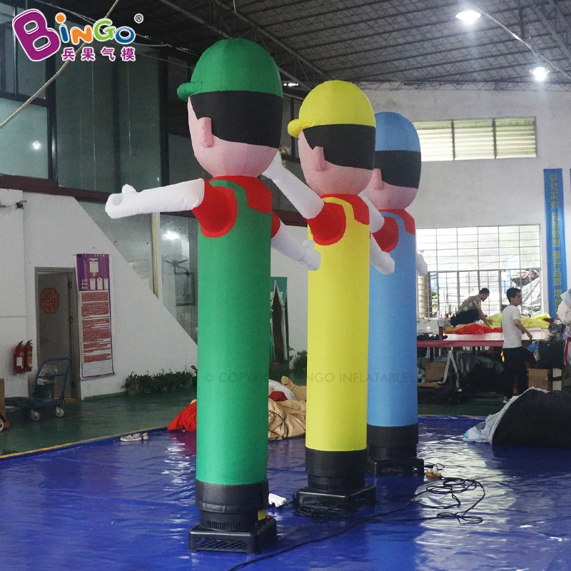9.8Ft Inflatable Car Wash Blue/Yellow/Green Air Dancer Inflatable Toys Advertising For Sale-Toys