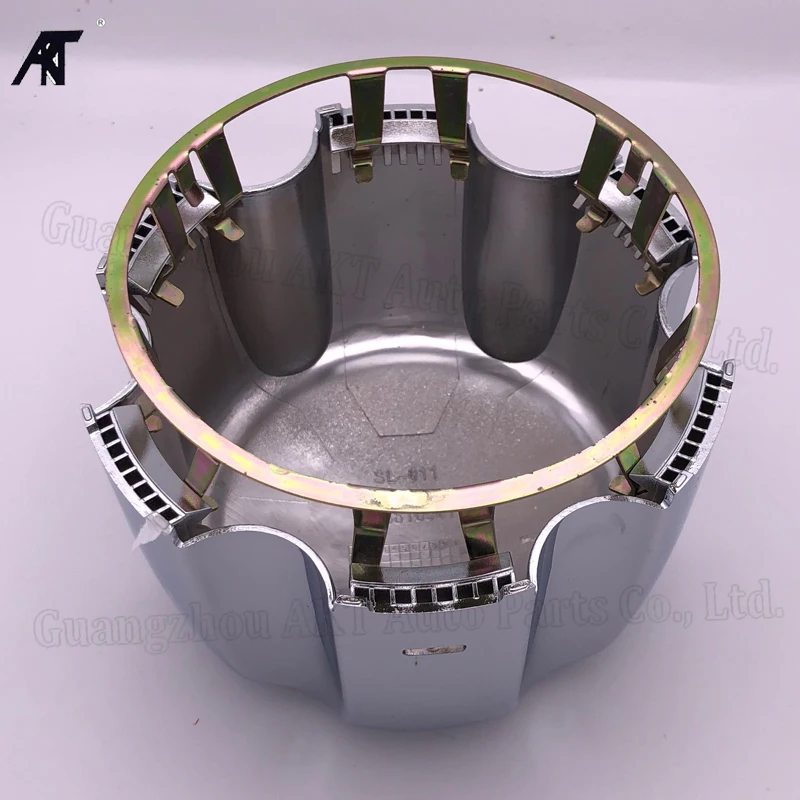 Wheel Hub Covers Wheel Hub Caps 1 Piece Wheel Center Hub Cap Covers for Mitsubishi Montero Sport Pajero w/ RETENTION RINGS MB816581 MR150558 MR150561 1992-2002
