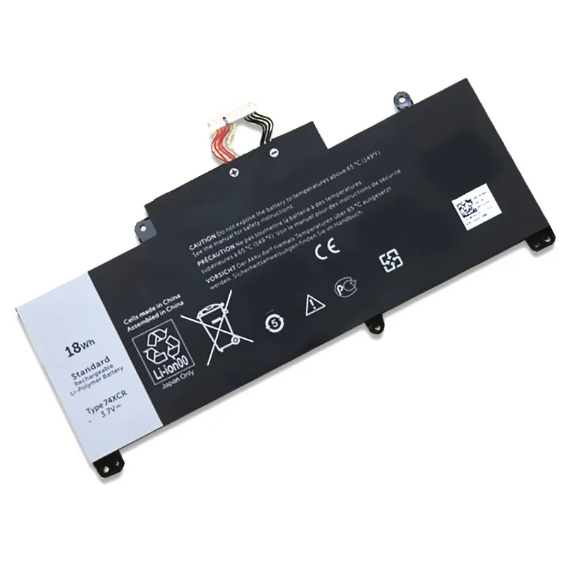Bateria do Portátil 74xcr para Dell Local Pro 5830 074xcr T01d Vxg6 X1m2y Tablet Série 3.7v 18wh - Imagem 2