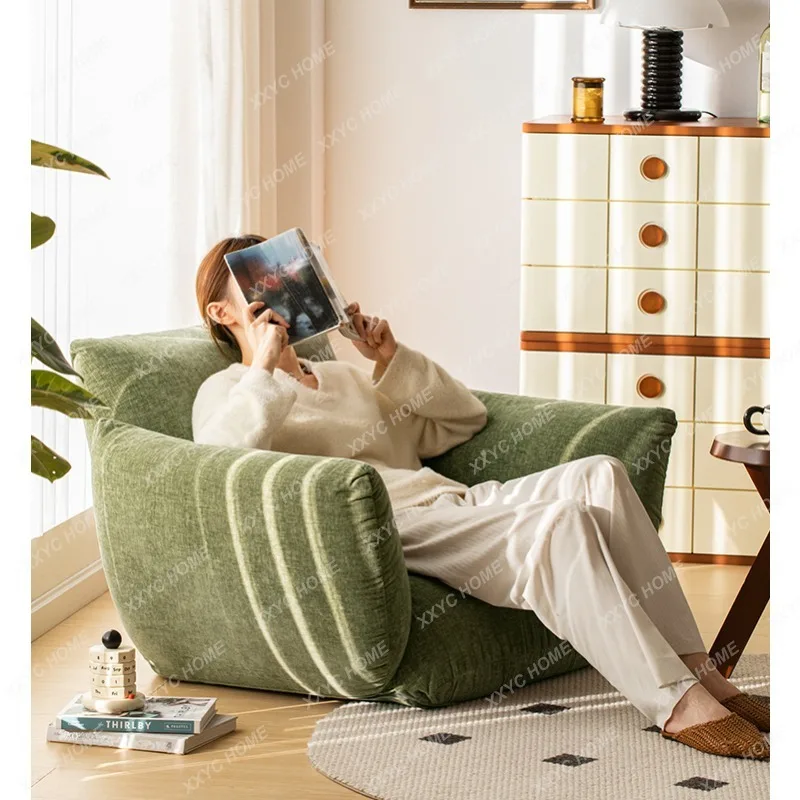

Home Living Room Free Adjustable Small Sofa Single Folding Lazy Recliner