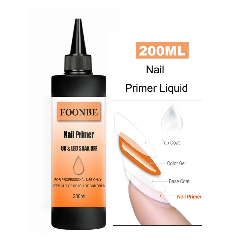 Big Volume Nail Primer Air Fast Dry Base Cleaning Agents UV Gel Polish Dehydrate Primer Base Coat Balancing Bonder Acid Free nail primer nail dehydrator gel polish base and top coat