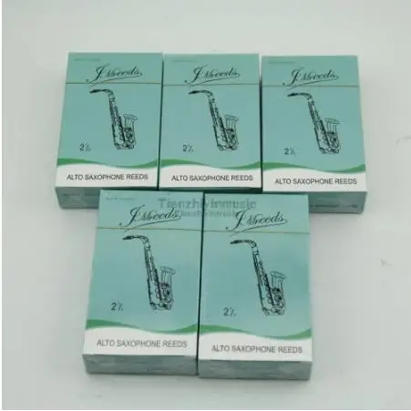 5 Boxes=50pcs Excellent Alto Saxophone Reeds #3NO