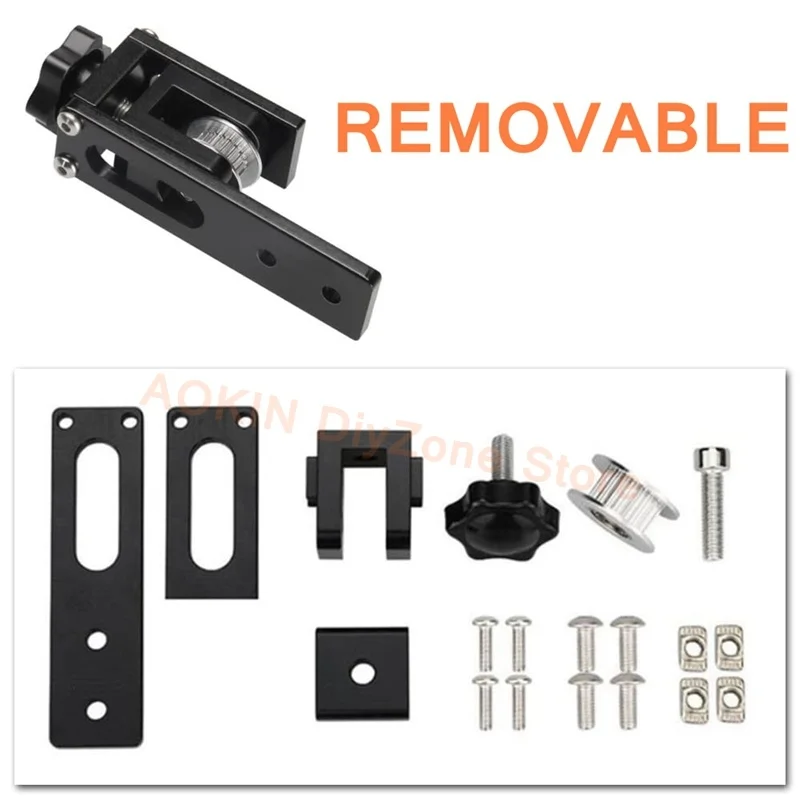 

Upgraded Ender 3 Pro X Axis Tensioner Belt Stretch Straighten for Ender 3 V2 Ender 3s CR10 CR10S Pro Tronxy X3 3D Printer Parts
