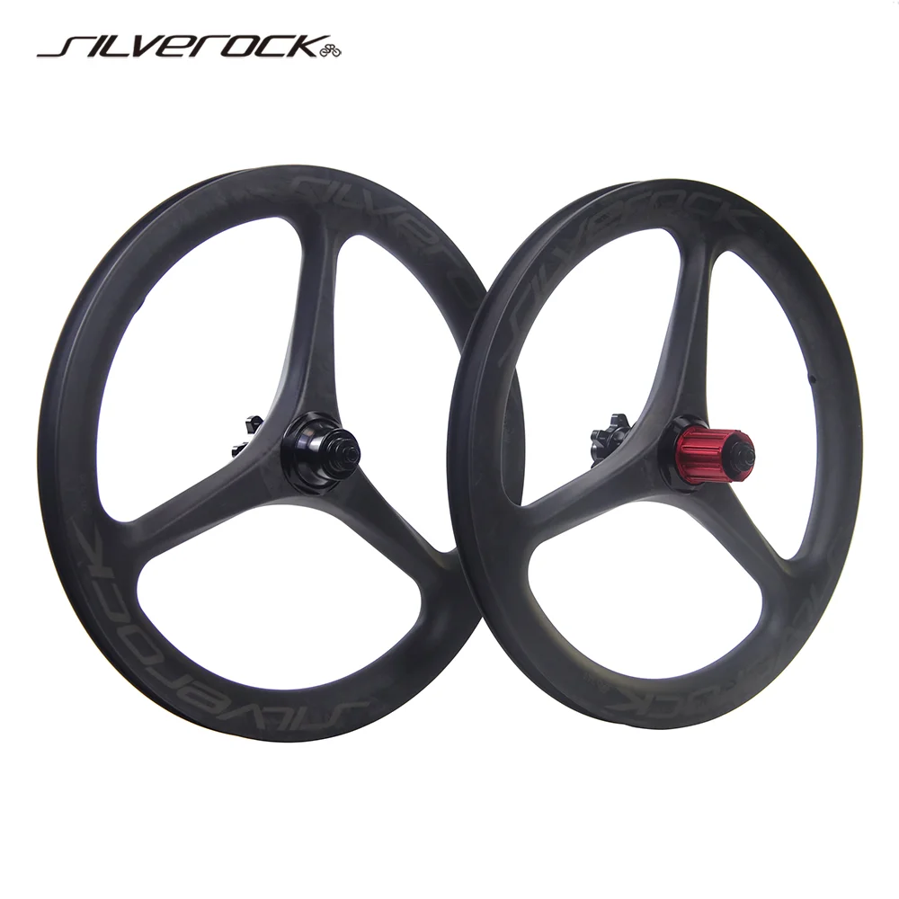 SILVEROCK-Carbon Trispoke Wheels, 16