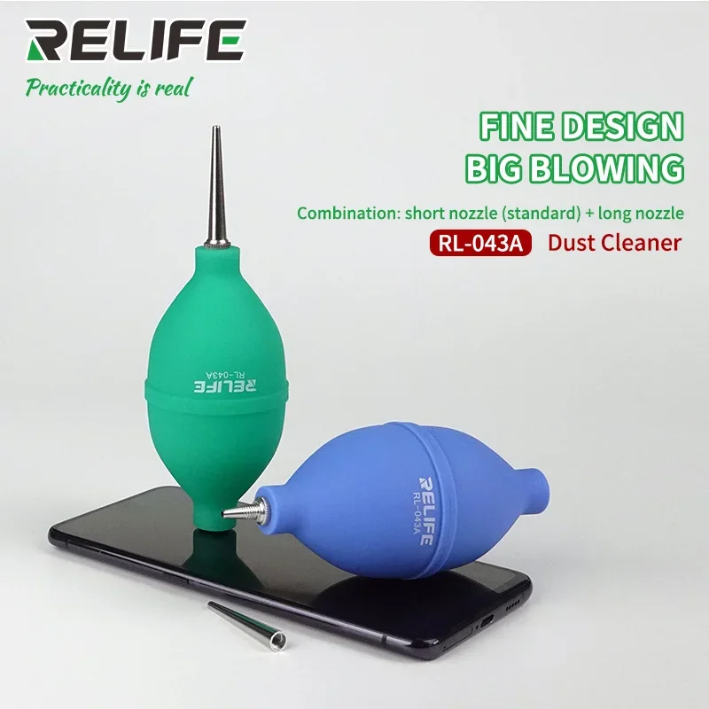 RELIFE 2in1 전화 수리 먼지 청소기 공기 송풍기 공 청소 펜 전화 PCB PC 키보드 먼지 제거 카메라 렌즈 청소
