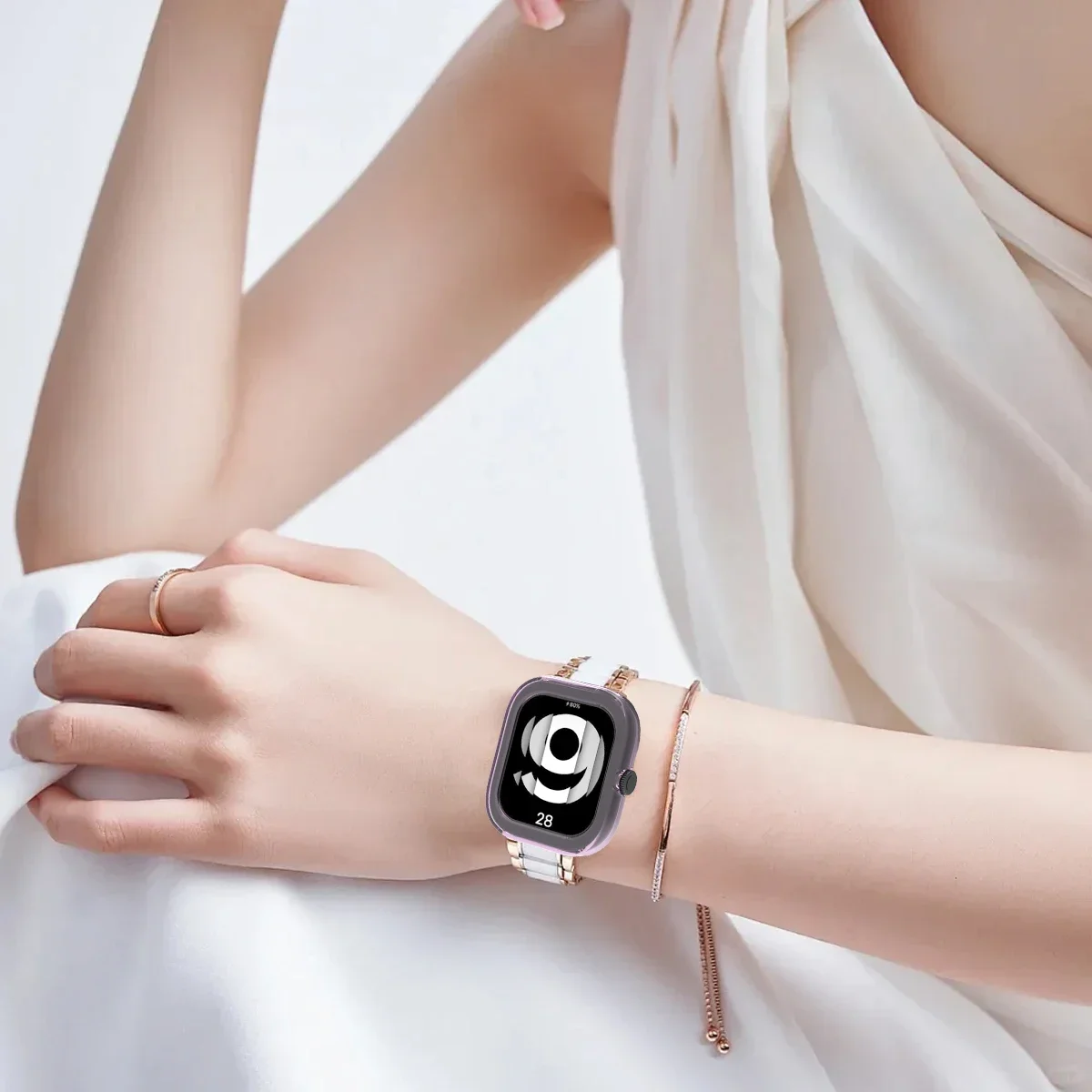 TPU Screen Protector Case & Frame Bumper for Smartwatch - Protective Cover