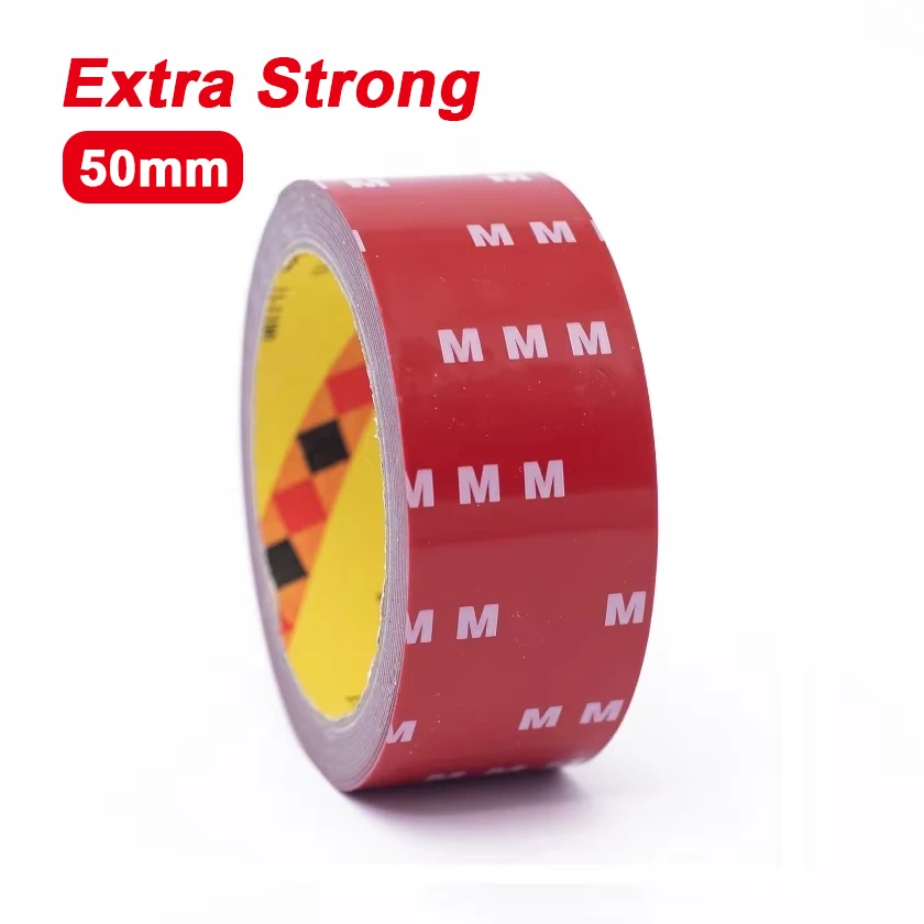 Extra Strong Double-Sided Adhesive Tape with High Viscosity, 3 Meters Long and 0.8mm Thick – No Residue Removal