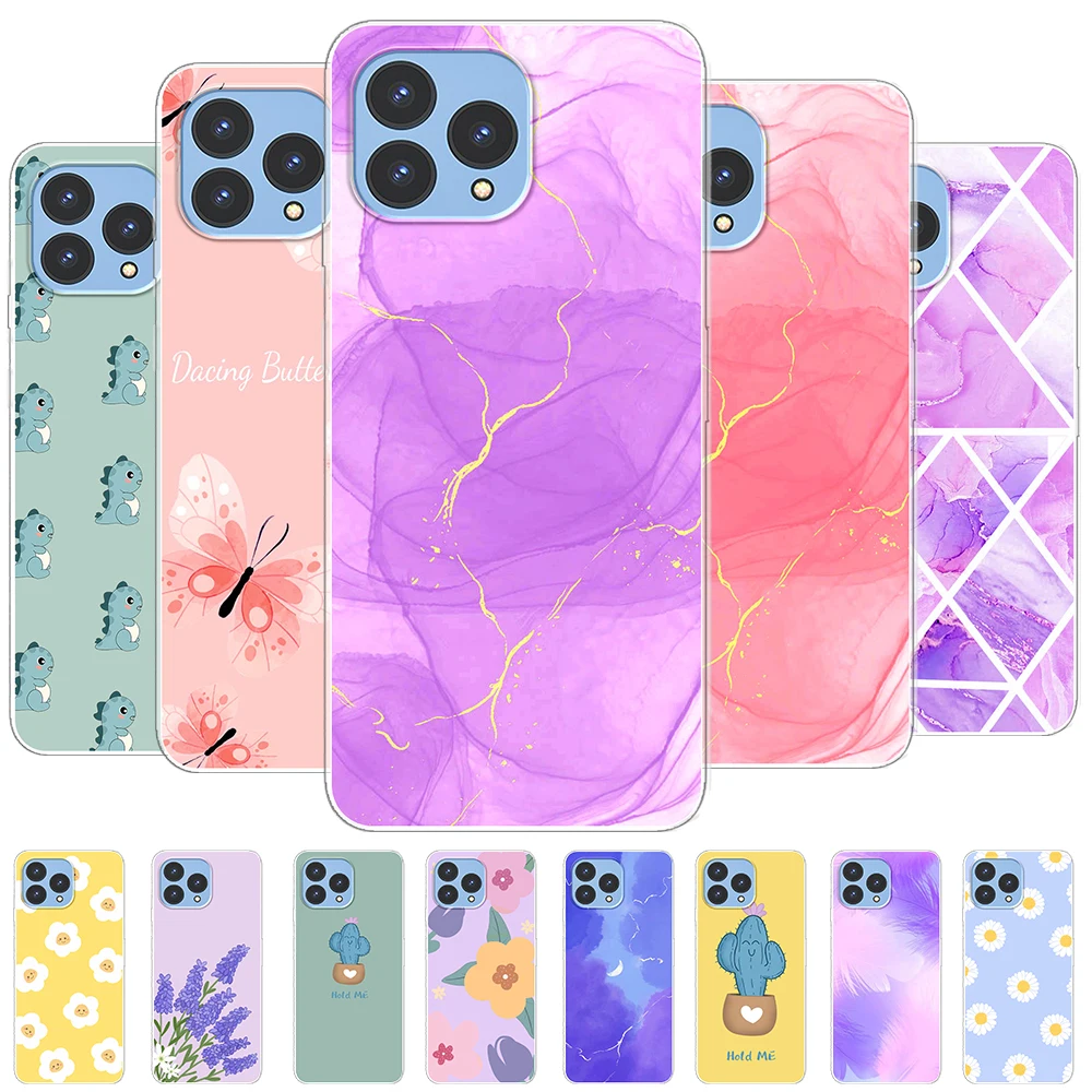 Per Cubot P80 Custodia Fashion Printing Cover Per Telefono Per Cubot P80 Clear Silicon Soft Tpu Shell Coque Per Cubot P80 Bumper Funda