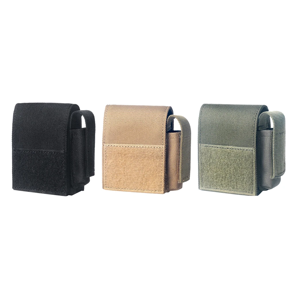 1000D Nylon Cigarette Pouch Battery Lighter Storage Bag Waist Pack Outdoor Tactical Waist Bag Phone Carrying Case